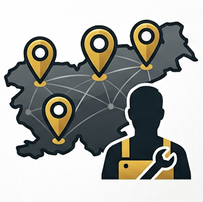 Strokovni servis in prodaja bagrov po celotni Sloveniji