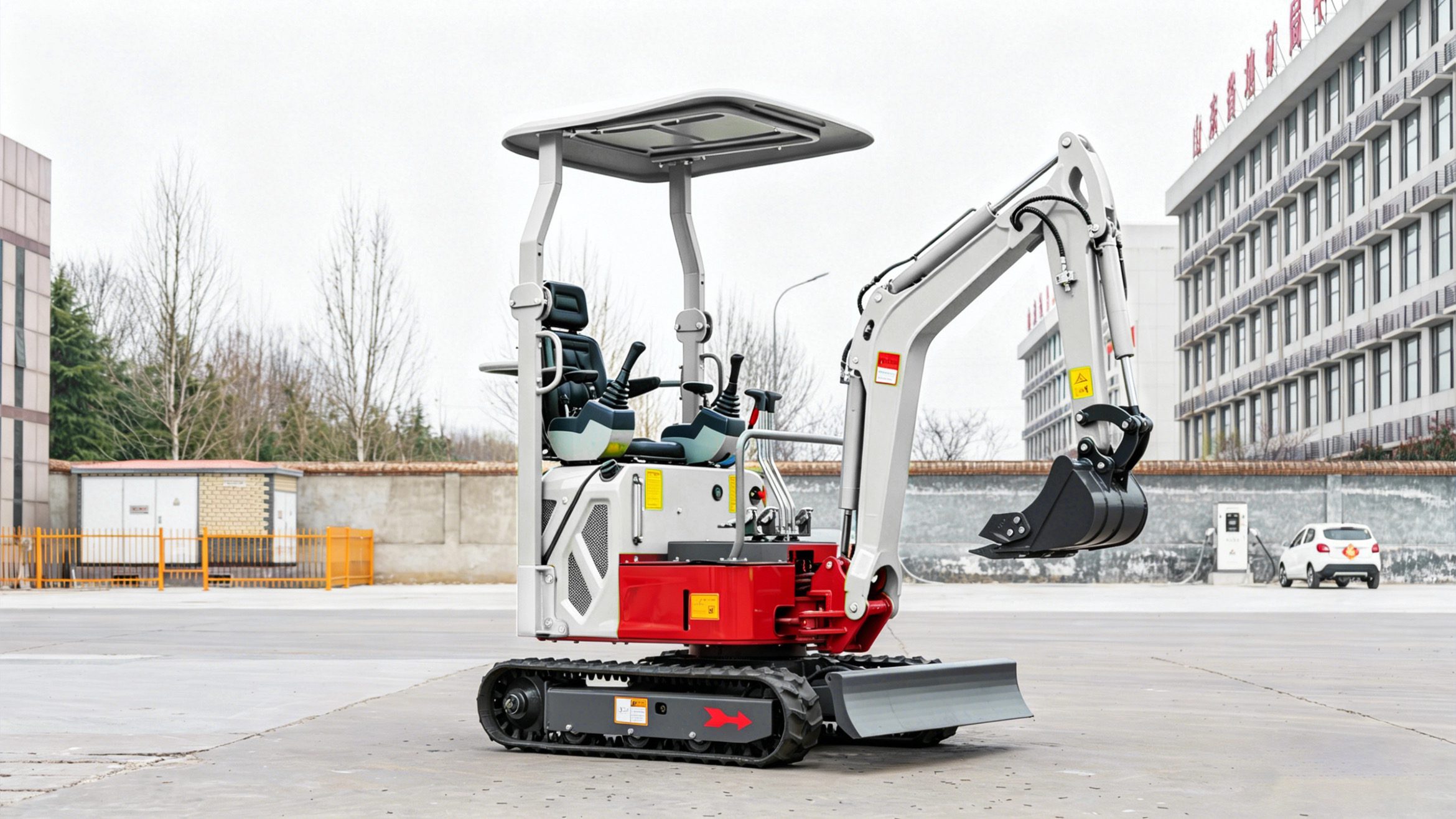 Mini bager 1.5T s Kubota motorjem – X PRO 15 - slika 3